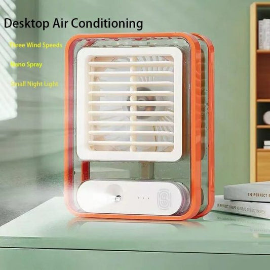 Air Conditioner Usb Mini Air Cooler Fan Water Cooling Fan